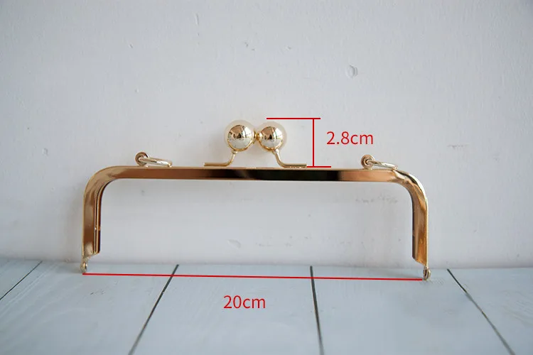 20 5 см золото античная латунь бронза DIY металлическая рамка для кошелька кольцо