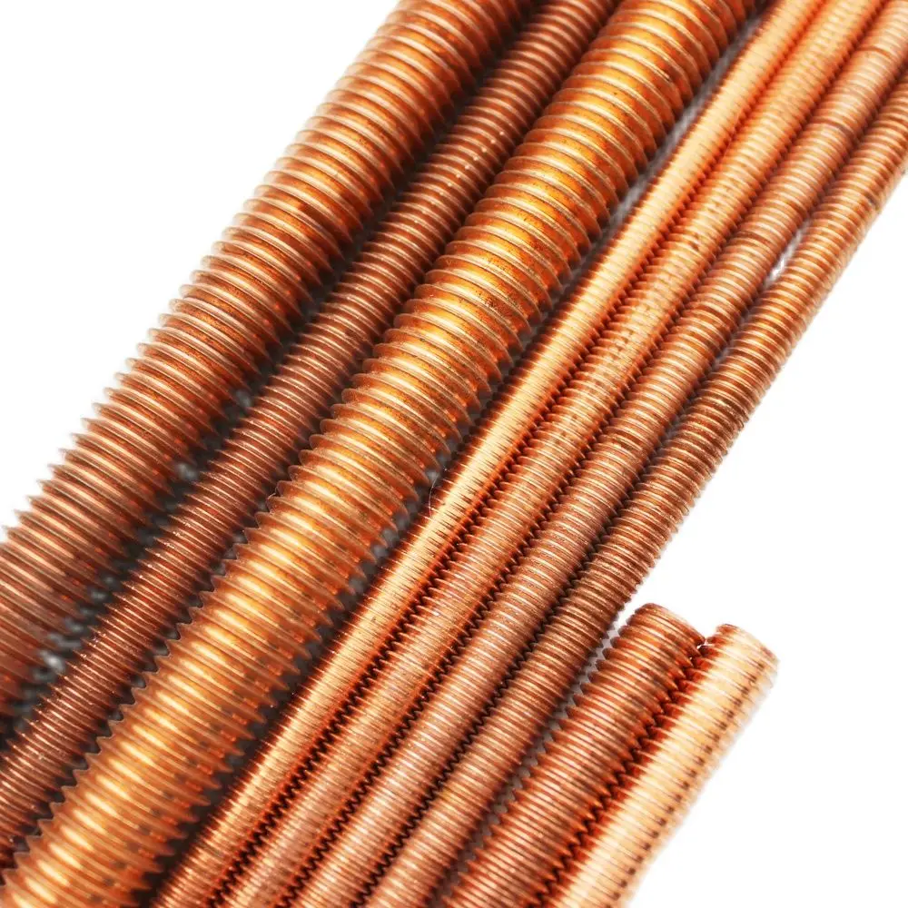 

M6/M8/M10/M12 Copper Threaded Rods