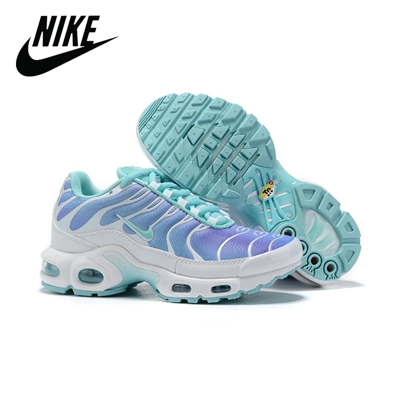 

Nike Air Max Plus TN chaussures de course pour femmes, baskets de course, respirantes, poudre noire, originales