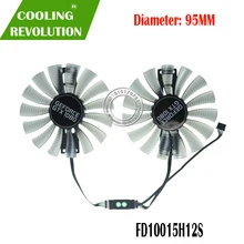 FD10015H12S DC12V 0.55AMP 4PIN графический вентилятор для GAINWARD GTX1080 GTX 1080 GTX1080Ti