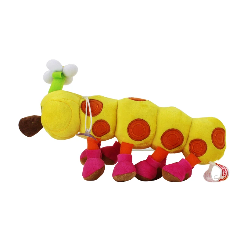 Супер Марио Йоши Гумба застенчивый парень Toadette Diddy Kong бомба Пиранья гриб Nabbit Koopa черепаха гусеница осьминог плюшевые игрушки - Цвет: 27CM  Caterpillar