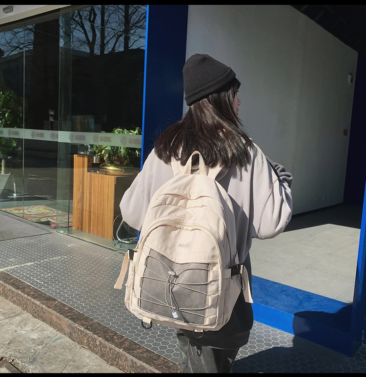 

PB4138 Large-capacity high school and college students retro Japanese Harajuku tide brand backpack female casual rucksack