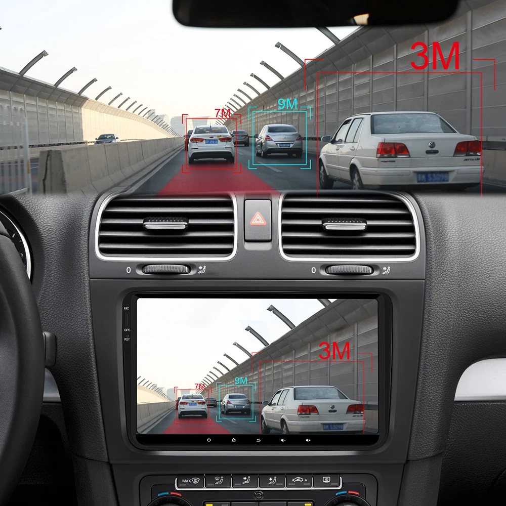 Isudar 1 Din Android 9 авто радио для VW/Volkswagen/POLO/PASSAT/Golf/Skoda/Octavia/сиденье автомобиля Мультимедиа gps Восьмиядерный ПЗУ 32 Гб FM