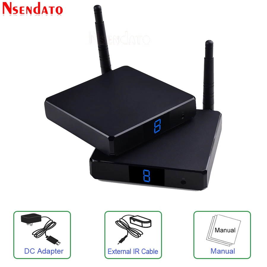 Measy FHD686 5 8 ГГц 200 м/660 футов беспроводной HD AV видео аудио передатчик приемник