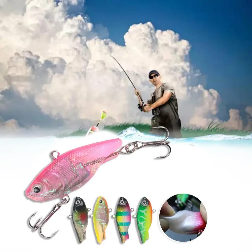 

5Pcs Multi-color 4.8cm 13g 3D Eyes VIB Soft Fishing Fake Bait Lure Tackle Set Fishing Fake Bait Lure Tackle Set Bait Lure Tackle