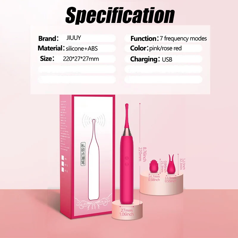 Вибратор для точки G и клитора мощный Стимулятор вагины сосков быстрого оргазма