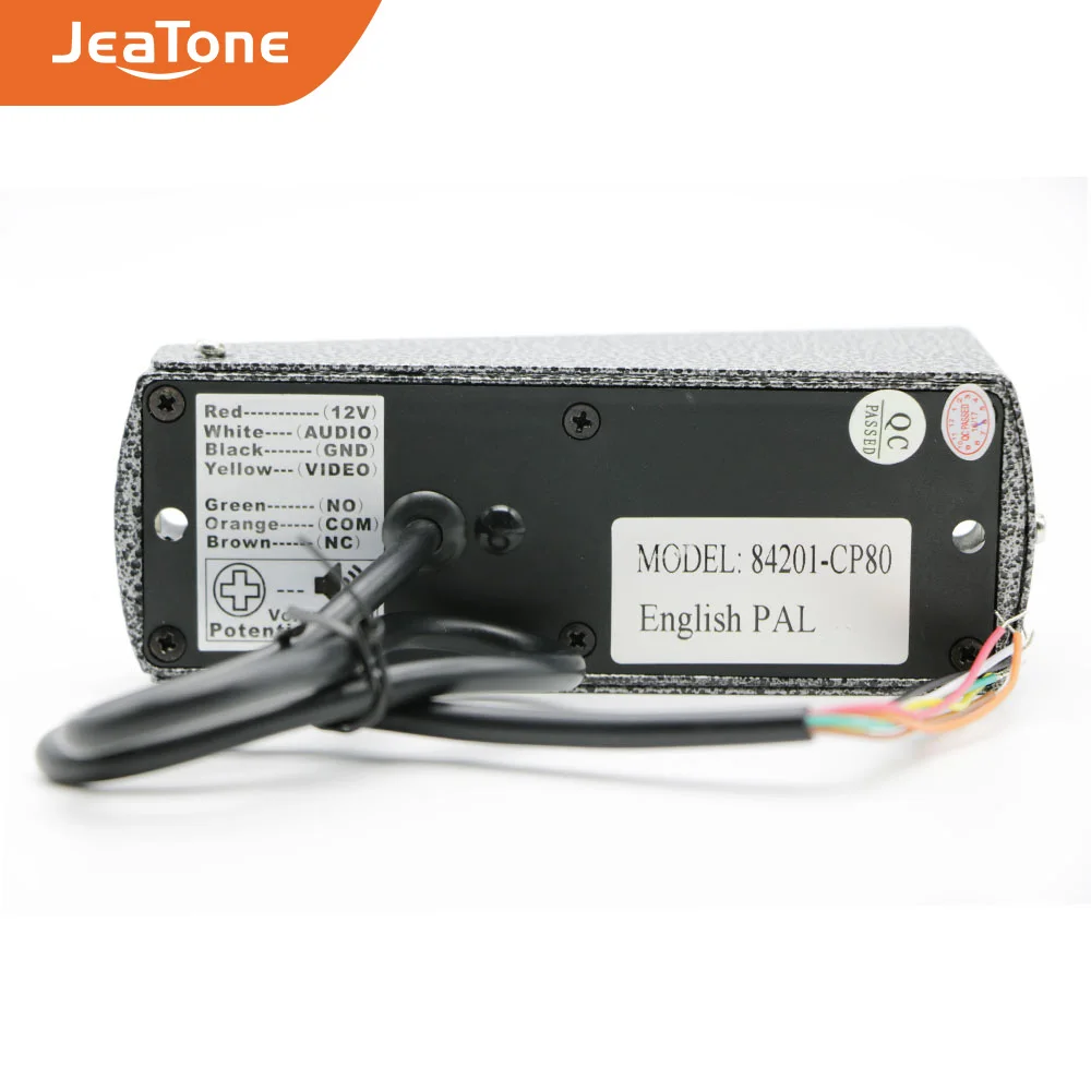 Видеодомофон JeaTone с сенсорным экраном 7 дюймов дверной звонок громкой связью
