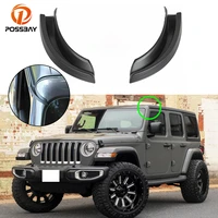 car roof water rain gutter extension abs rainwater shield diversion channel slot for jeep wrangler jl jlugladiator jt 2018 2021