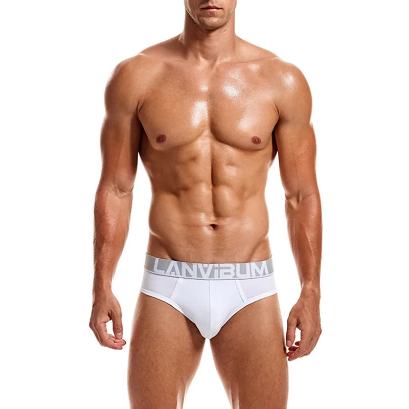 

Трусы мужские дышащие, удобное нижнее белье, мягкие брифы, дышащие кислородом, с широким поясом, простые мужские трусы карамельных цветов