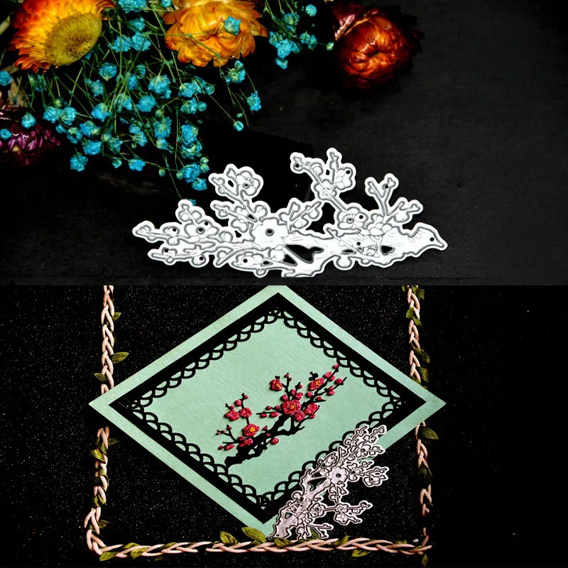 Рождество девушка/свинья металлические штампы DIY Скрапбукинг тиснение вырезание