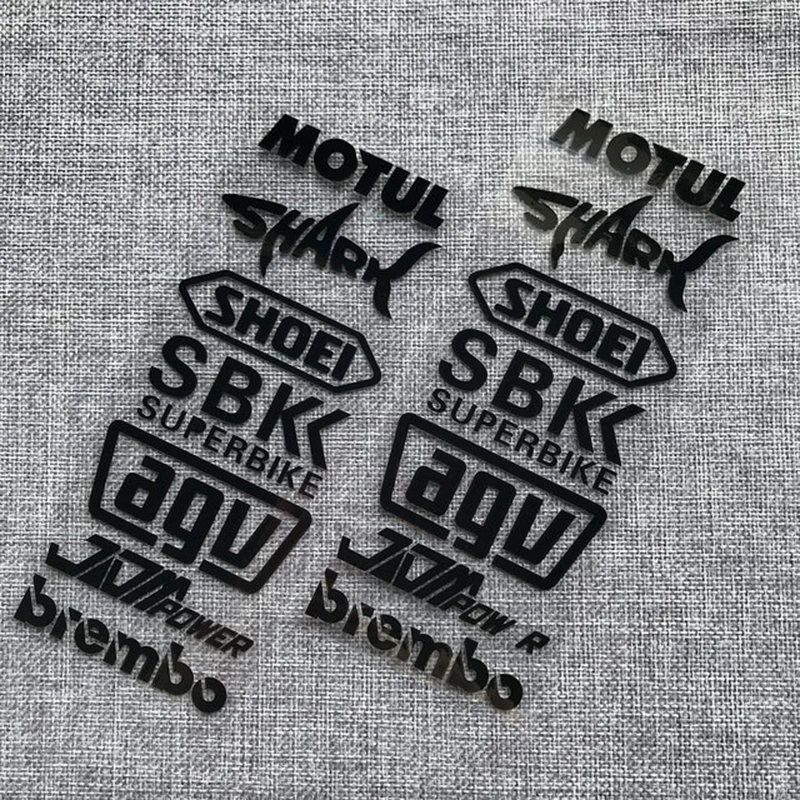 Радужная мотоциклетная боковая полоса велосипедный шлем наклейка Стайлинг