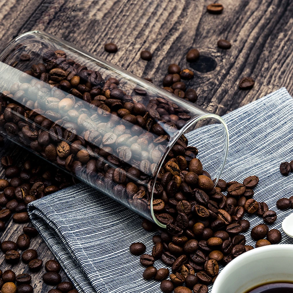 4 шт. 400 мл стеклянные банки канистра с крышкой для хранения макарон риса еды