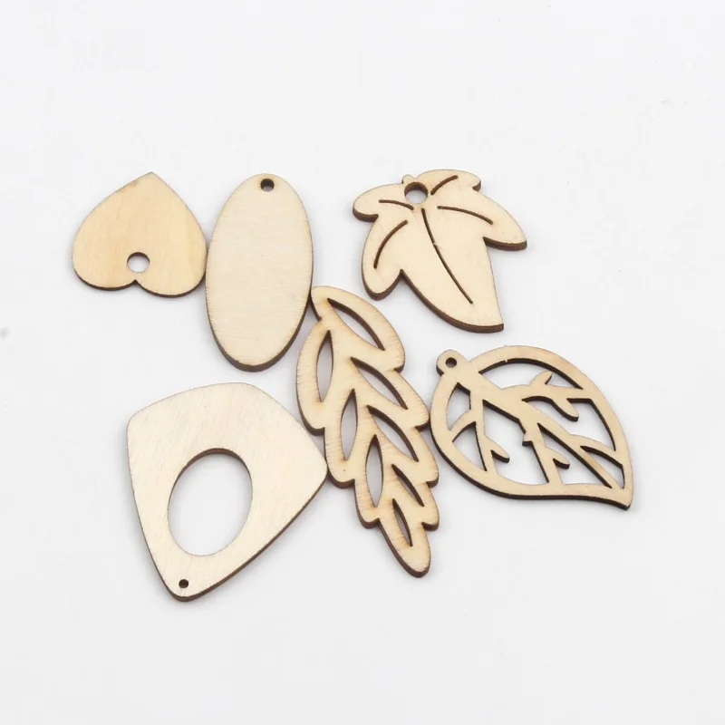 Деревянные листья с узором, МДФ, принадлежности для скрапбукинга, 10 шт. Деревянные листья с узором, МДФ, принадлежности для скрапбукинга, 10 шт.