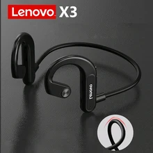 Lenovo X3 True Bone Conduction Bluetooth-compatible Earphone Sport Running Waterproof Wireless Headphone Neck Hanging Headset