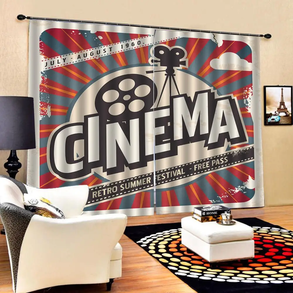 Занавески для кинотеатра старые модные развлекательные предметы связанные с