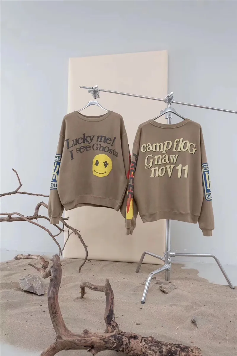 Kanye West KIDS/19FW толстовка с капюшоном для мужчин и женщин 1:1 высокое качество|Мужские