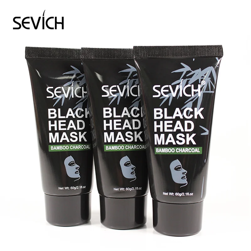 Sevich 60 г бамбуковый уголь Глубокая чистка черная маска для лица Уход за Кожей маска для удаления черных точек сужение пор контроль масла маска для лица