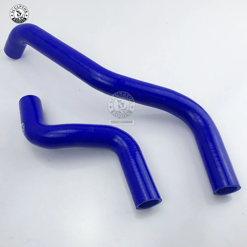 Комплект силиконовых шлангов радиатора, пригодный для TOYOTA STARLET EP82 GLANZA GT TURBO 4E-FTE красный/синий/черный