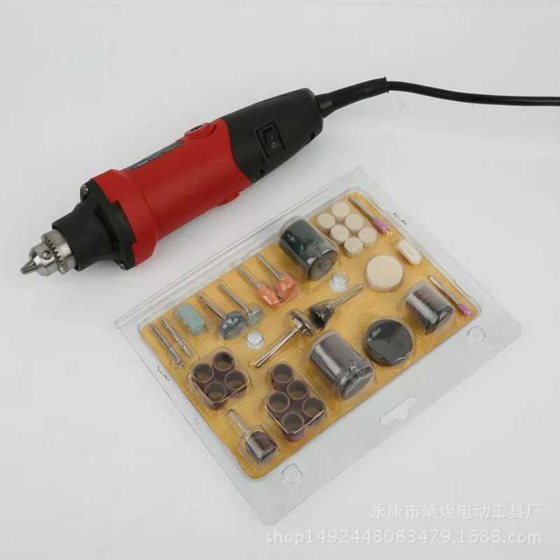 Миниатюрная электрическая шлифовальная машина для гравировки набор прямых