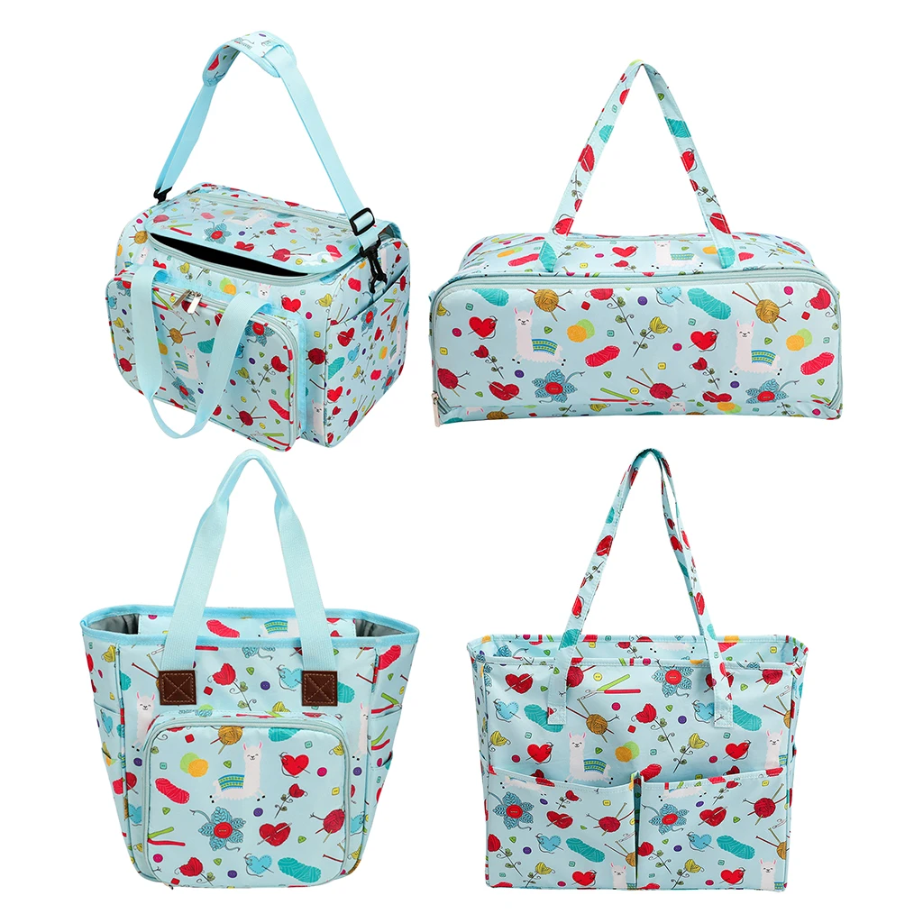 

Practical Knitting Bag Crochet Hooks Shopping Bag Yarn DIY Sewing Tools