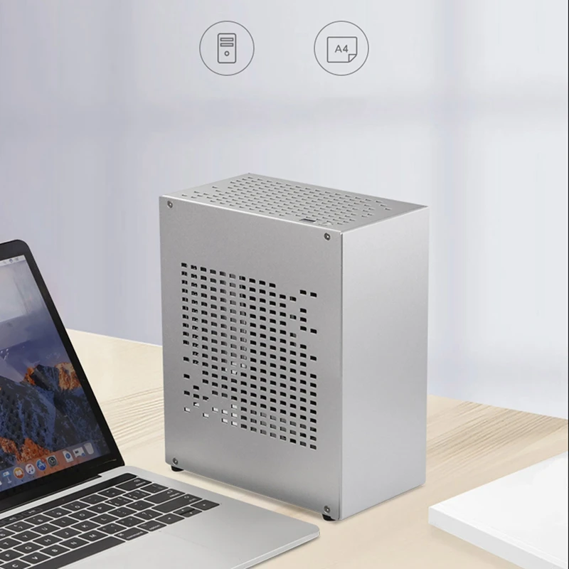 A07 мини ITX компьютер чехол Корпус HTPC хост USB3.0 корпус с Графика Удлинительный