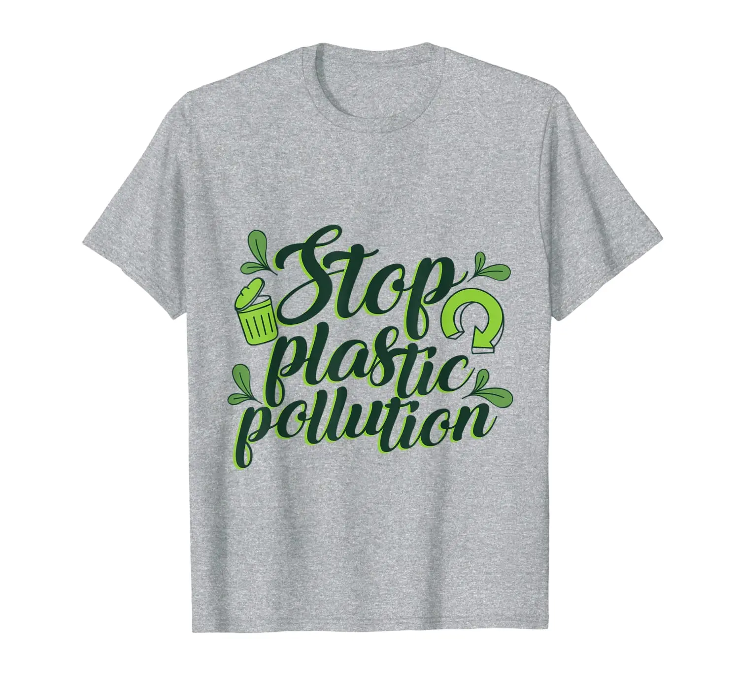 

'Stop Plastic Pollution' Environment Awareness Shirt