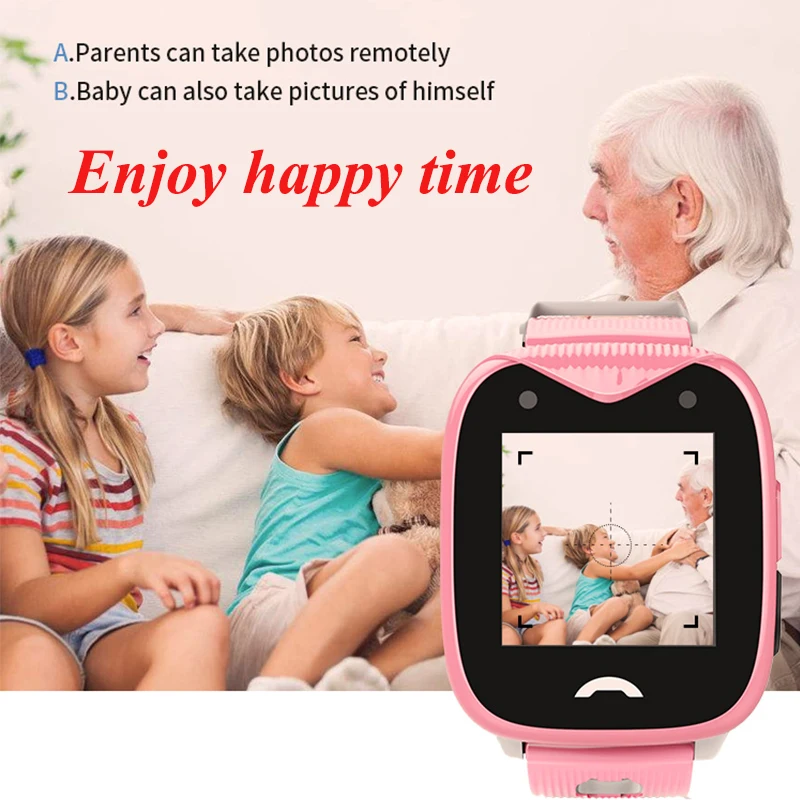 Детские Смарт-часы IP68 GPS SOS водонепроницаемые часы для телефона 2G WIFI sim-часы 1 33