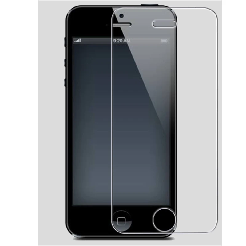 Гарантия качества 0,3 мм 2.5D Закаленное стекло-экран протектор для iPhone 5C HD закаленное защитное стекло+ протрите