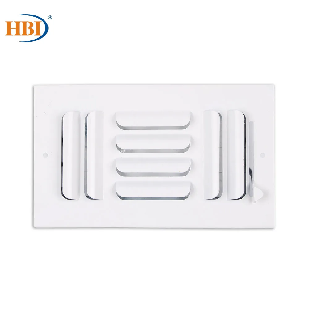 

HBI 3-Way W8 x H4 вентиляционная решетка с изогнутым лезвием, клапан для выхода воздуха, регистр подачи воздуха, крышка для вентиляционного отверс...
