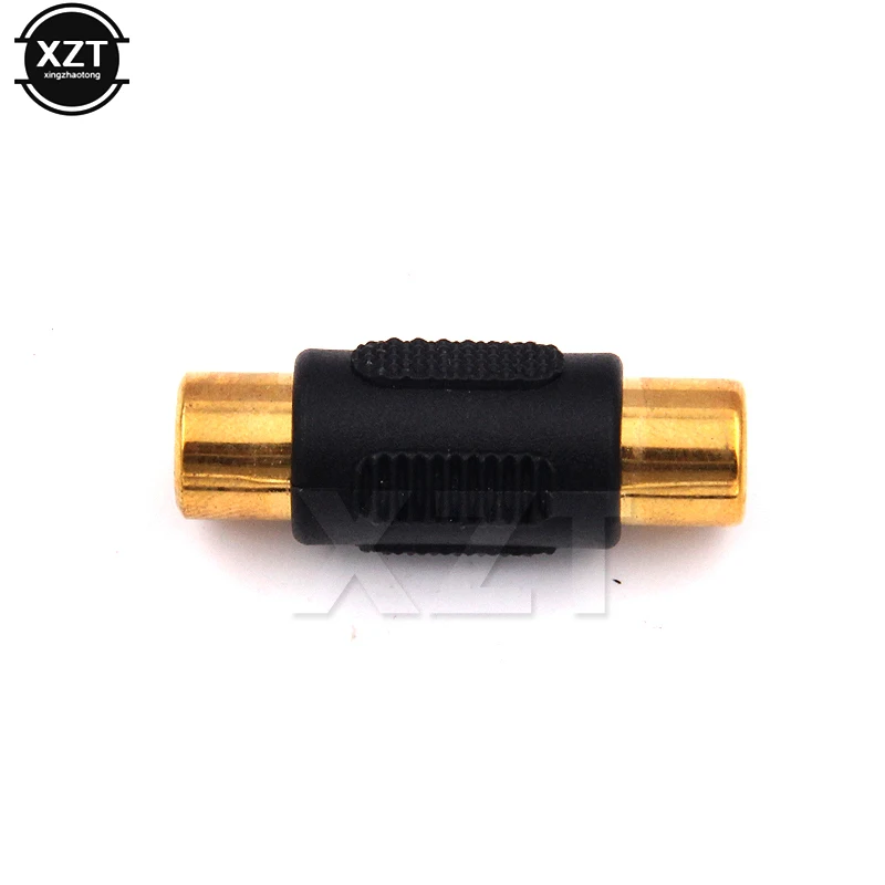 RCA аудио стыковка преобразования звука муфта Женский F/F аудио-видео разъем