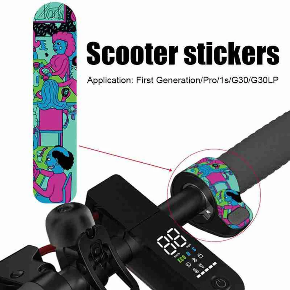 For Xiaomi Scooter Modification Stickers M365 Refers to the 1s pro 2 No. 9 scooter MAX G30 Throttle Finger Sticker | Спорт и