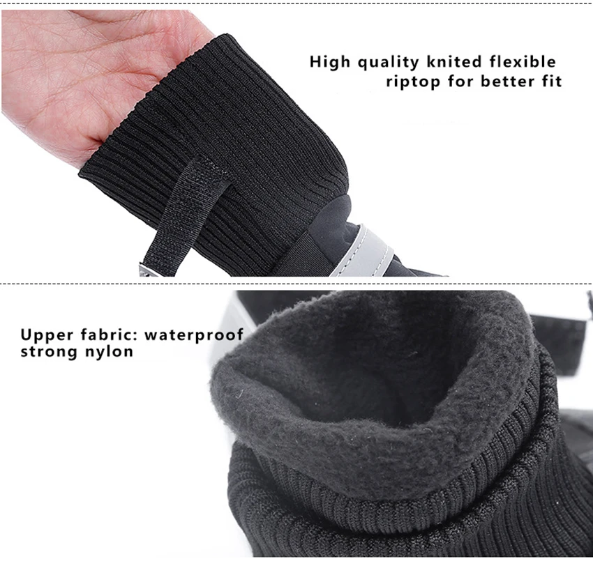 Непромокаемые сапоги для собак Обувь домашних животных Ботиночки среднего