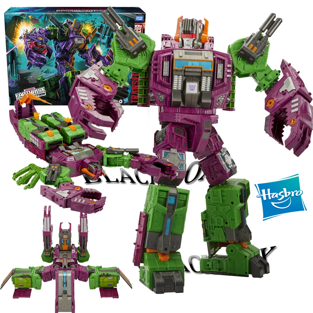 55 см Hasbro Трансформеры игрушки поколения войны для Cybertron Earthrise Titan WFC E25 Scorponok