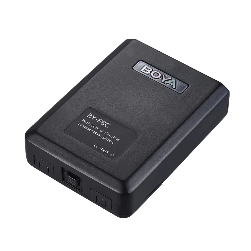 Кардиоидный петличный микрофон BOYA BY F8C Professional XLR для цифровой зеркальной камеры Sony Panasonic видеокамера