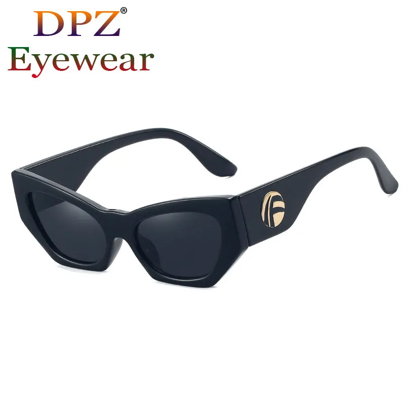 

2021 New Luxury Cat Eye Sunglasses Women Fashion Brand Designer Big Frame Vintage Cateye SunGlasses Oculos De Sol Feminino 95306