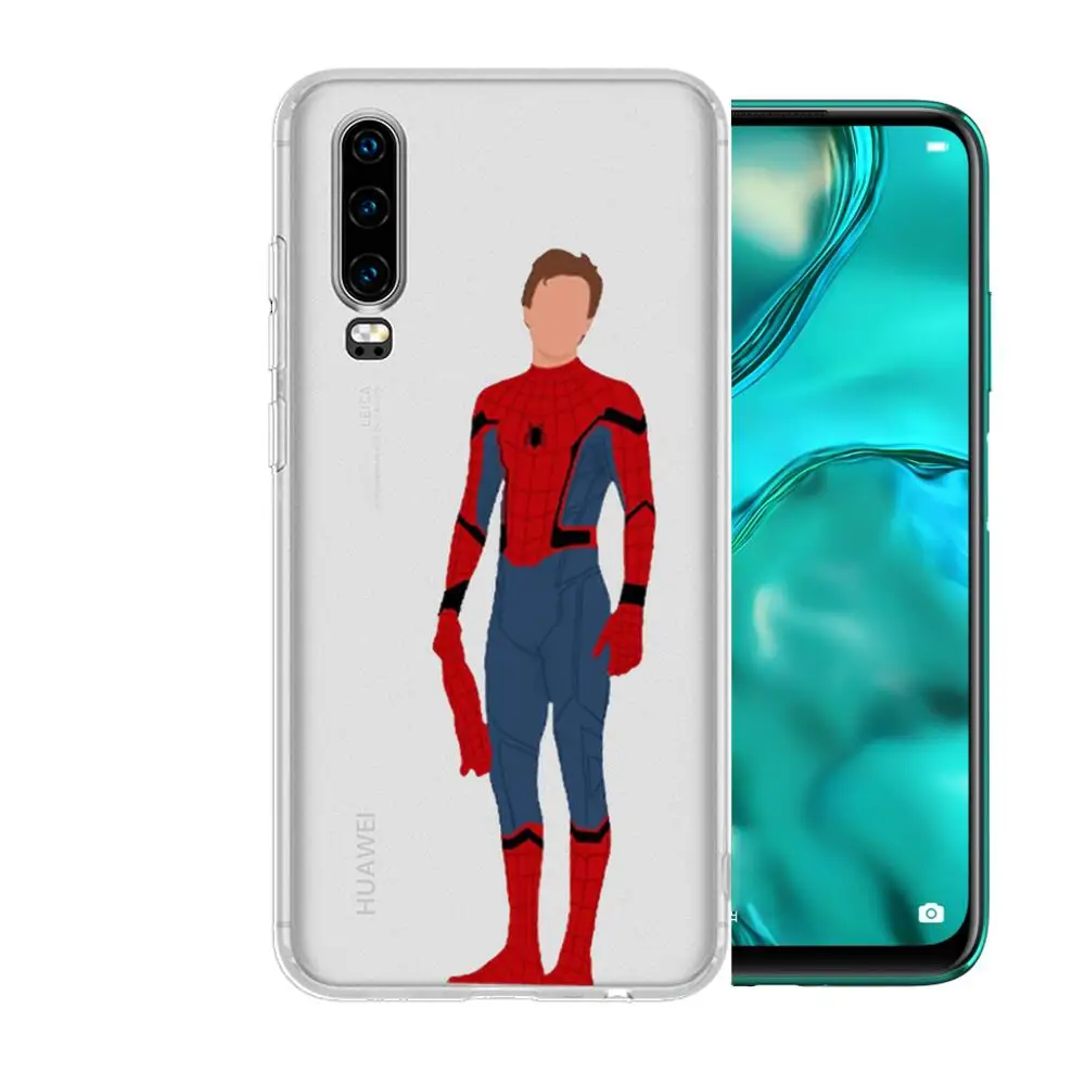 Чехол с изображением Человека-паука для телефона Huawei p50 P40 P30 P20 P10 P9 P8 Lite E Pro Plus |