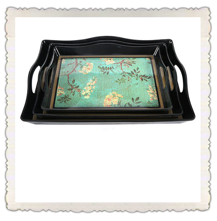 Европейский поднос для столовых приборов 50F044 десертов Набор рождественских