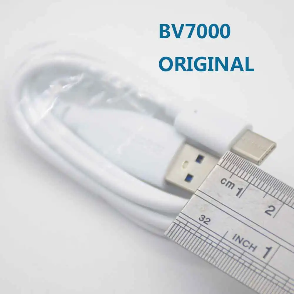 2 шт. в партии тип C данных и зарядный кабель для Blackview BV6000 BV7000 BV8000 bv9000 bv9500 bv9600 bv6800 - Цвет: bv9000