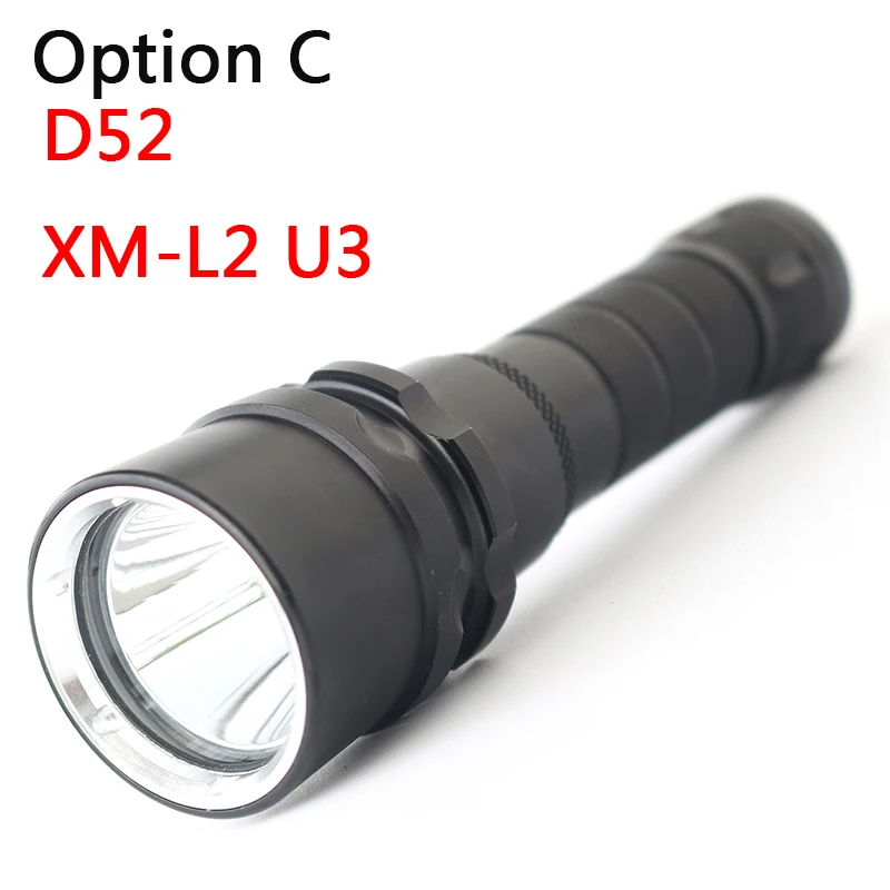Option C Litwod Z40 D88 CREE XHP70.2 военный уровень самый яркий Дайвинг светодиодный фонарик 4292LM под водой 150 м IPX8 - Испускаемый цвет: Option C