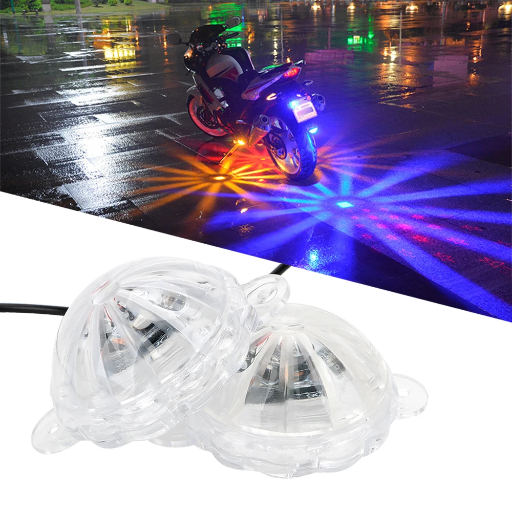 

Motorbike Flash Strobe Light LED Atmosphere Lamp Motorcycle Lighting Moto Chassis Light Motorcycle Decoration Atmosphere Lamp