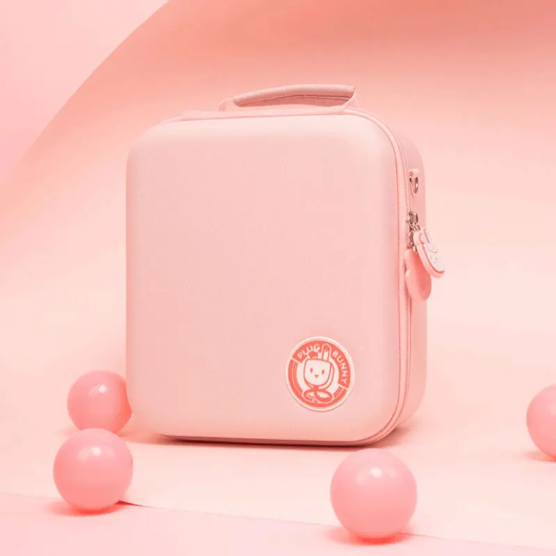 

Geekshare Cute Pink Girl Nintend Switch Storage Bag Joy-Con Pro Controller Full Set Accessories Hard Shell Cover Travel Case