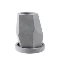 silicone mold planter concrete geometry handmade cement vase mould nordic original ornaments