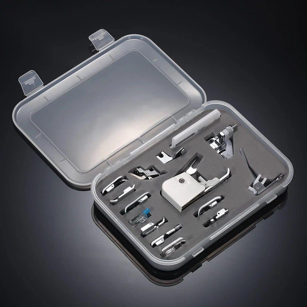 15 шт. профессиональная швейная машина прижимной лапки набор совместимый для