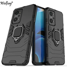 For Oppo Realme GT Neo2 Case Armor Magnetic Suction Stand Full Cover For Realme GT Neo2 Case Cover For Realme GT Neo 2 Neo2 6.62