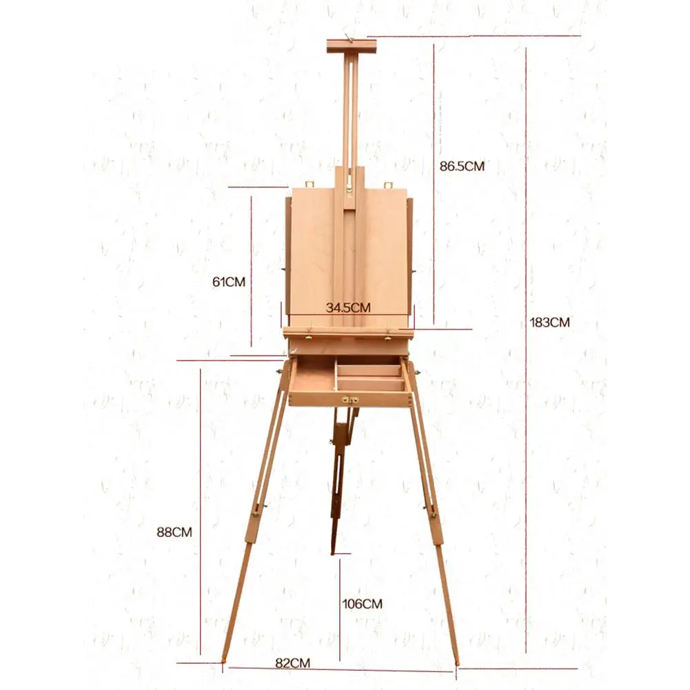 

Wooden Drawing Blackboard Whiteboard Double Sided Adjustable Easel Painting Toy Early Education Learning Toys For Children Kids