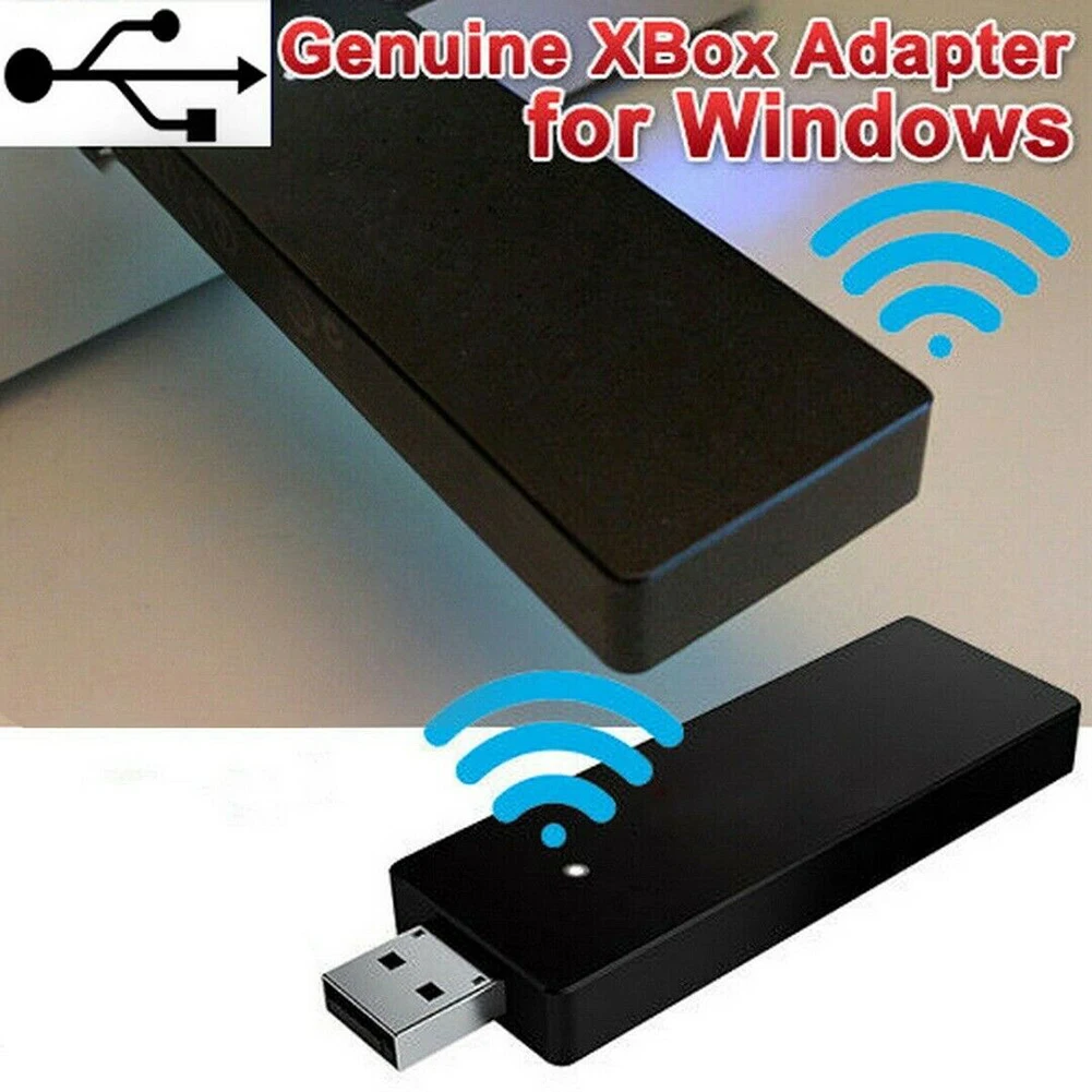 USB-адаптер для беспроводного геймпада XBOX One совместим с Windows 7/8/10 | Электроника