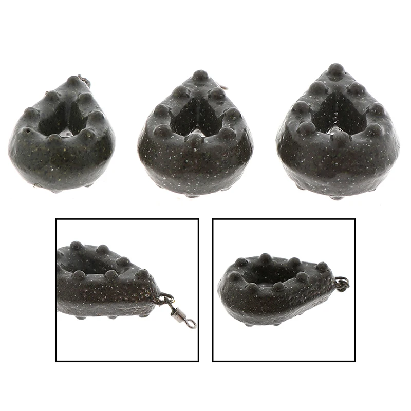 1pc Drop Shape Weights Lead Sinkers With Ring Carp Fishing Anti Dust Sea Fishing Sinker Tackle 40/50/60g Carp Fishing Tackle