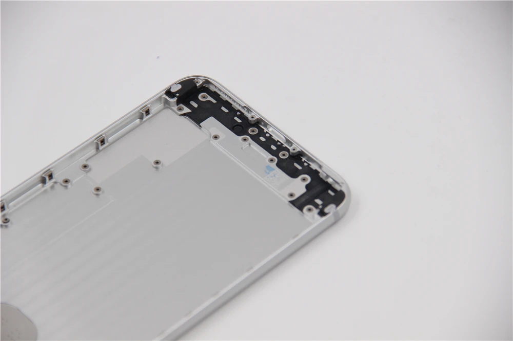 Корпус Корпус для iPhone 6 plus задняя рамка Корпус батарея Крышка для iPhone 6S задняя дверь Чехол средняя рамка для замены с логотипом