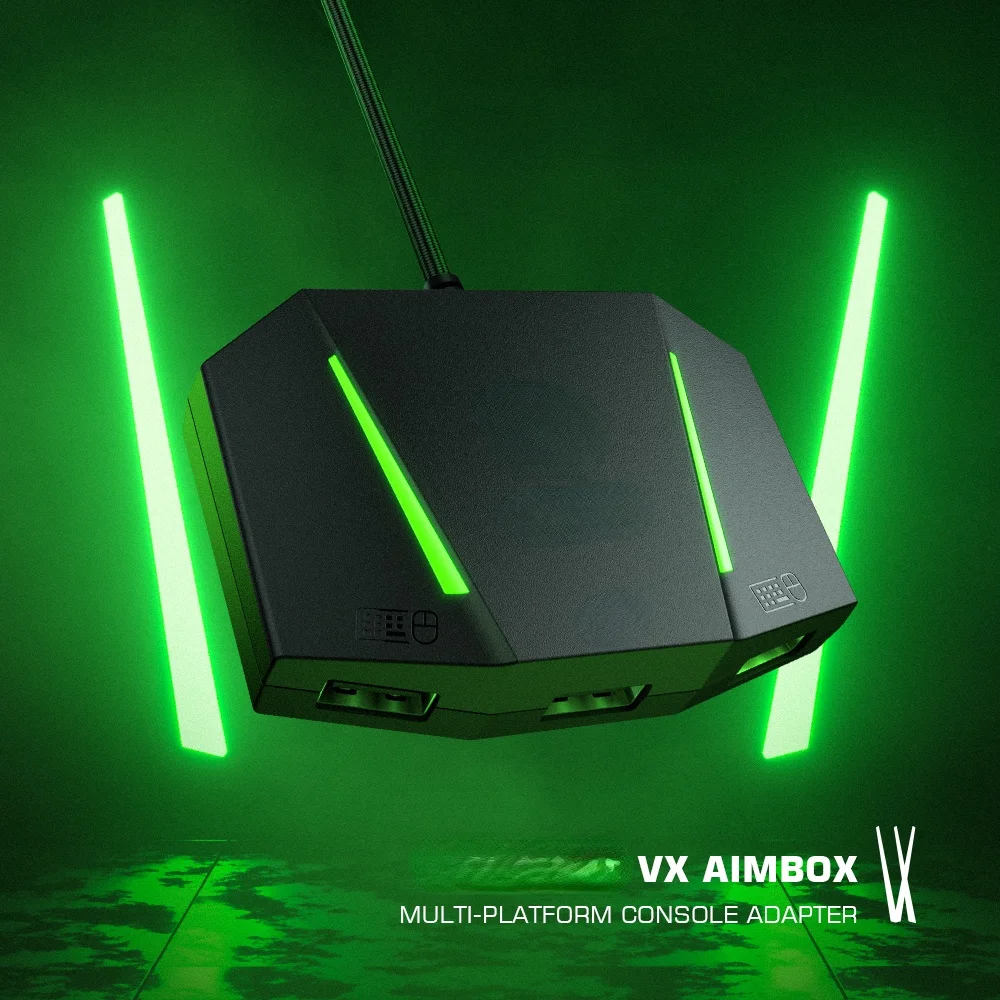 

Новый адаптер для контроллера клавиатуры и мыши VX AimBox, конвертер для Xbox серии X/S, Xbox One, PlayStation 4, PS4, Nintendo Switch