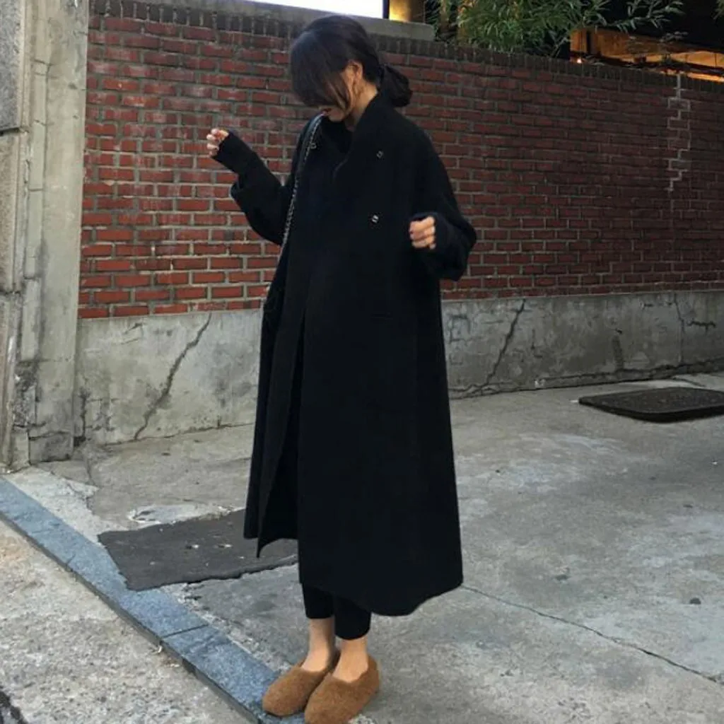 Женская ветровка куртки и пальто модный Женский Повседневный Свободный кардиган